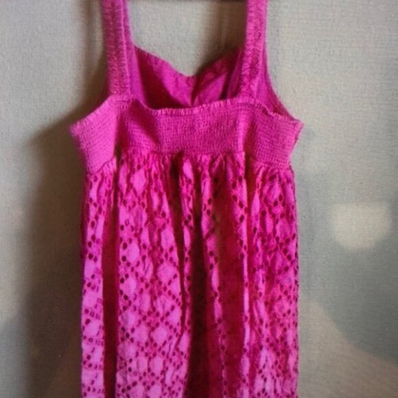 Pink Lace Kids Dress - Picture 2 of 2